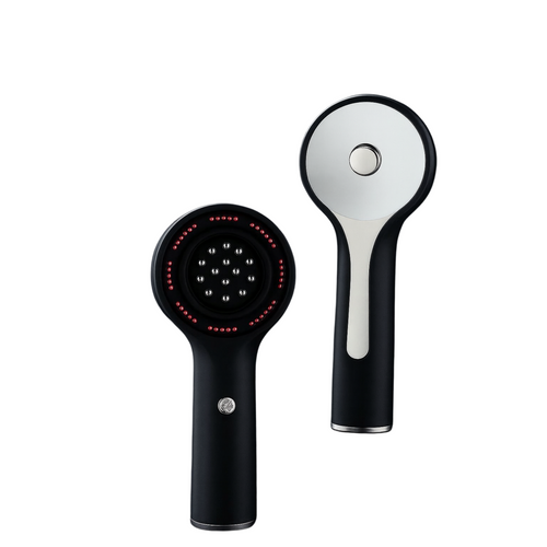 Infrarot‑Kopfhaut‑Massagekamm mit Flüssigkeits‑Reservoir (IPX7)